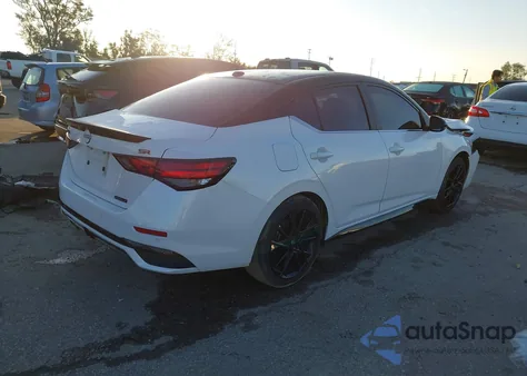 2025 Nissan Sentra Sr из США, поврежденный, VIN 3N1AB8DV5SY315147